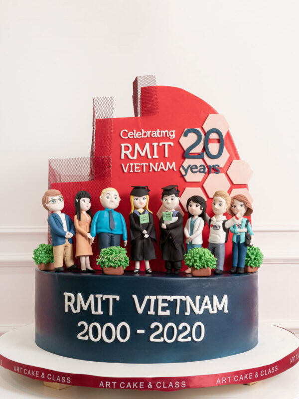 Bánh kỷ niệm 20 năm RMIT VIETNAM