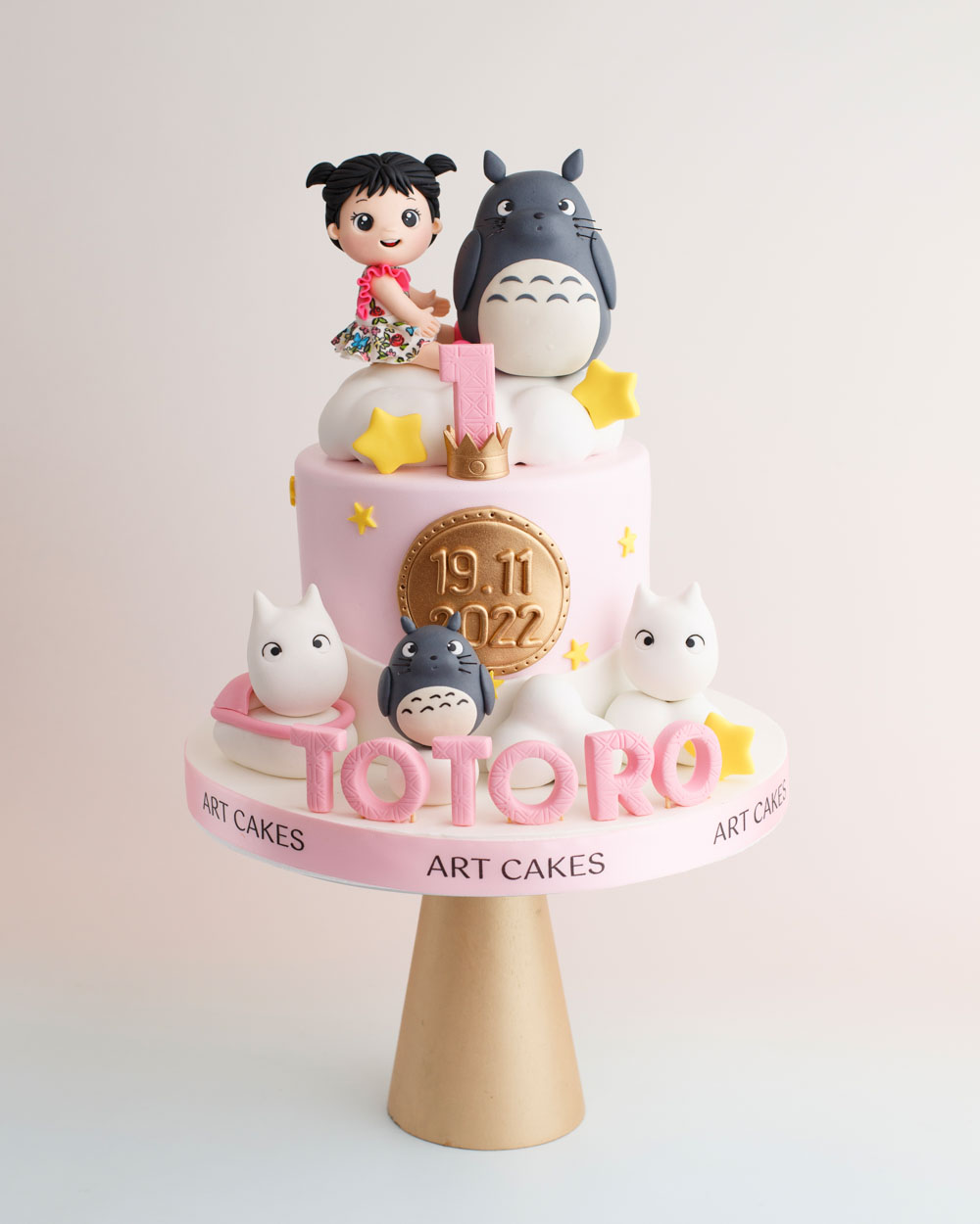 Bánh sinh nhật hiện đại tặng bé TOTORO